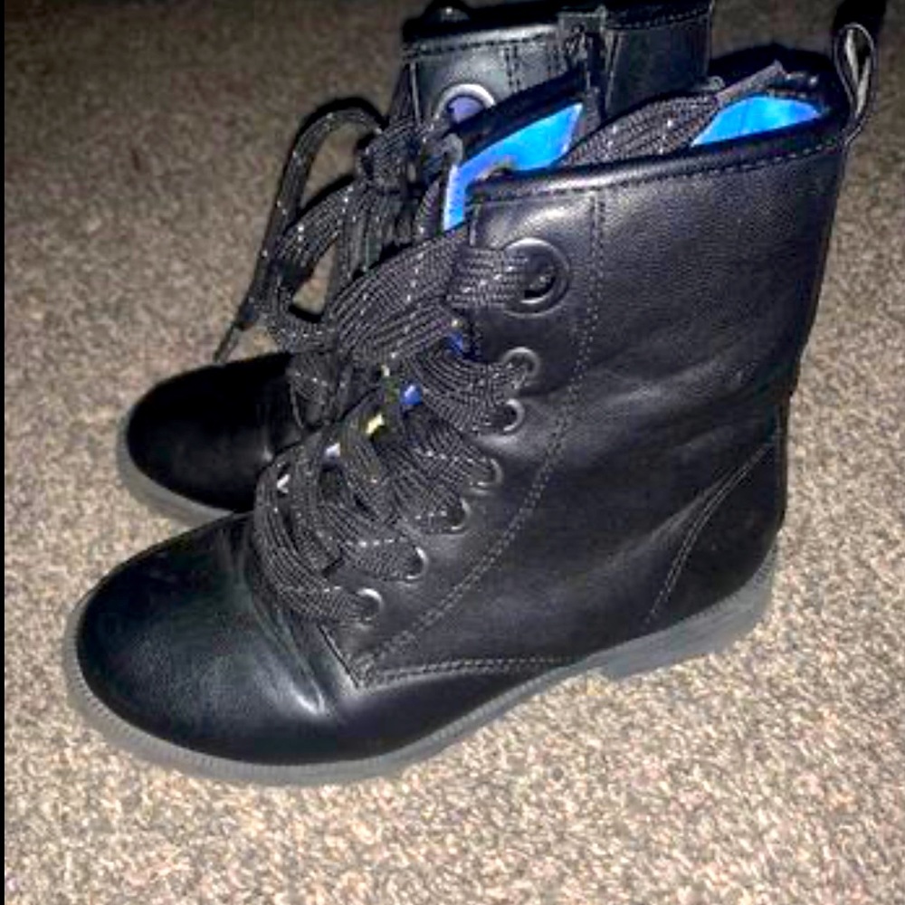 Girls Combat Boots